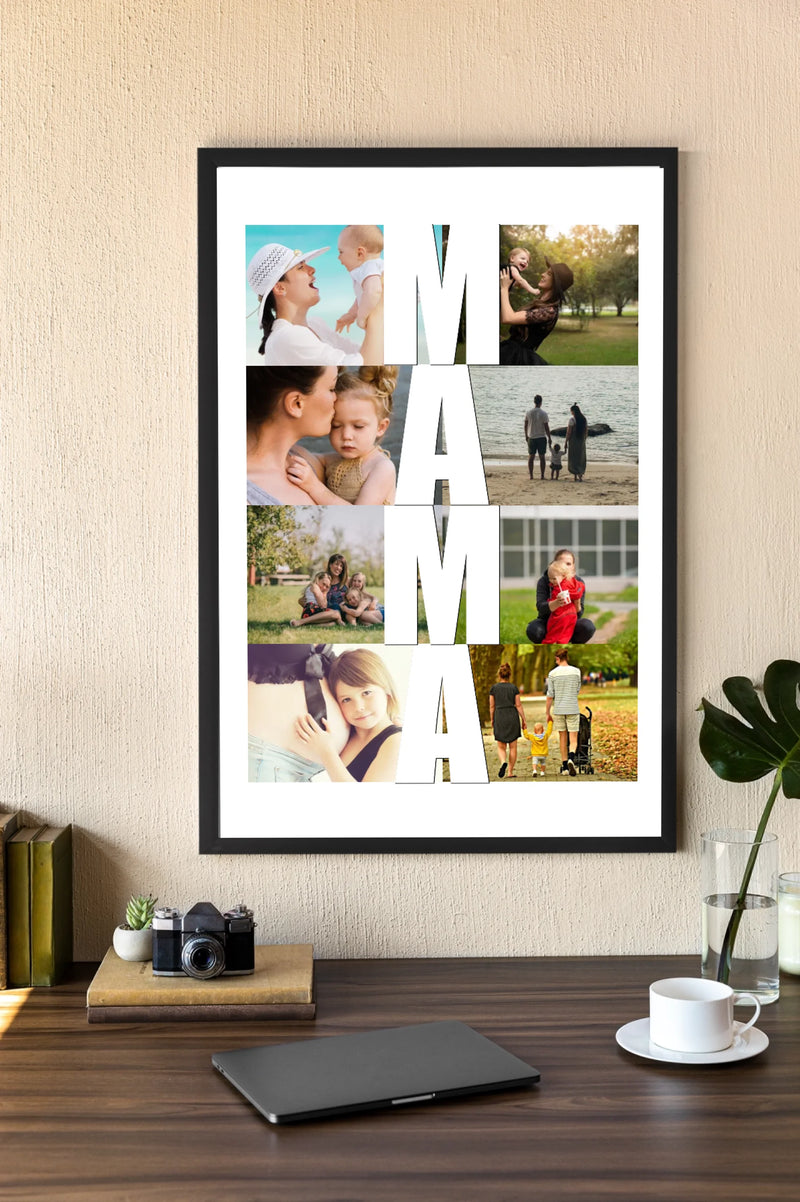 Gepersonaliseerde poster - Mama
