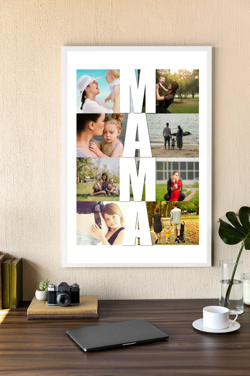 Gepersonaliseerde poster - Mama